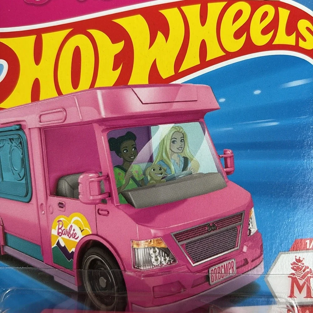 Barbie Hot Wheels Dream Camper Mobile Home Van Bright Pink Hotwheels 🆕 2026